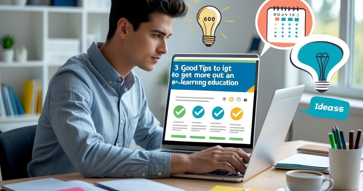 3 gode råd til at få mere ud af en e-learning uddannelse