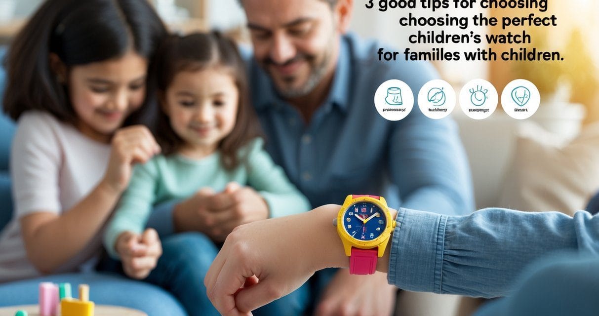 3 gode råd når du skal vælge det perfekte børneur til børnefamilier