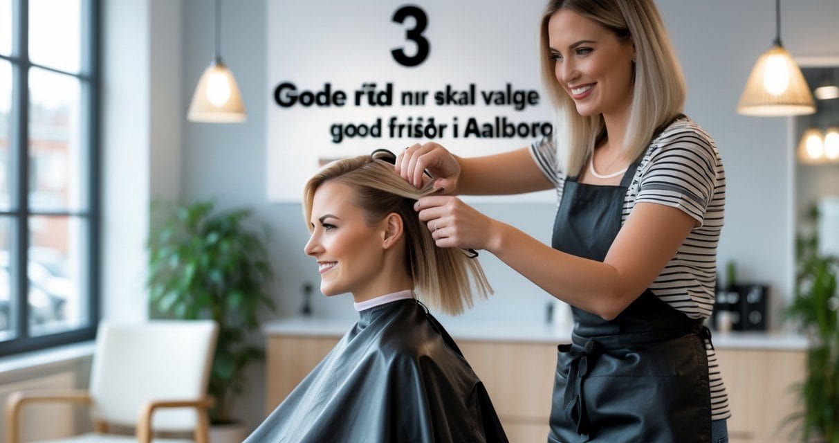 3 gode råd når du skal vælge en god frisør i Aalborg
