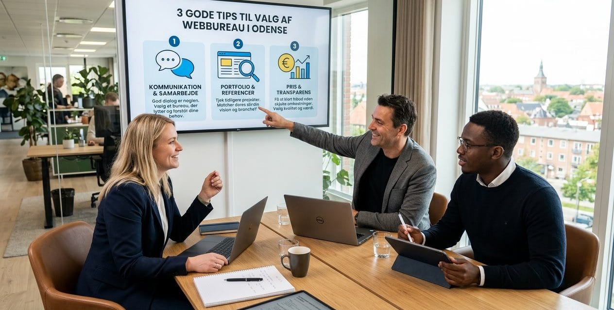 3 gode råd når du skal vælge webbureau i Odense