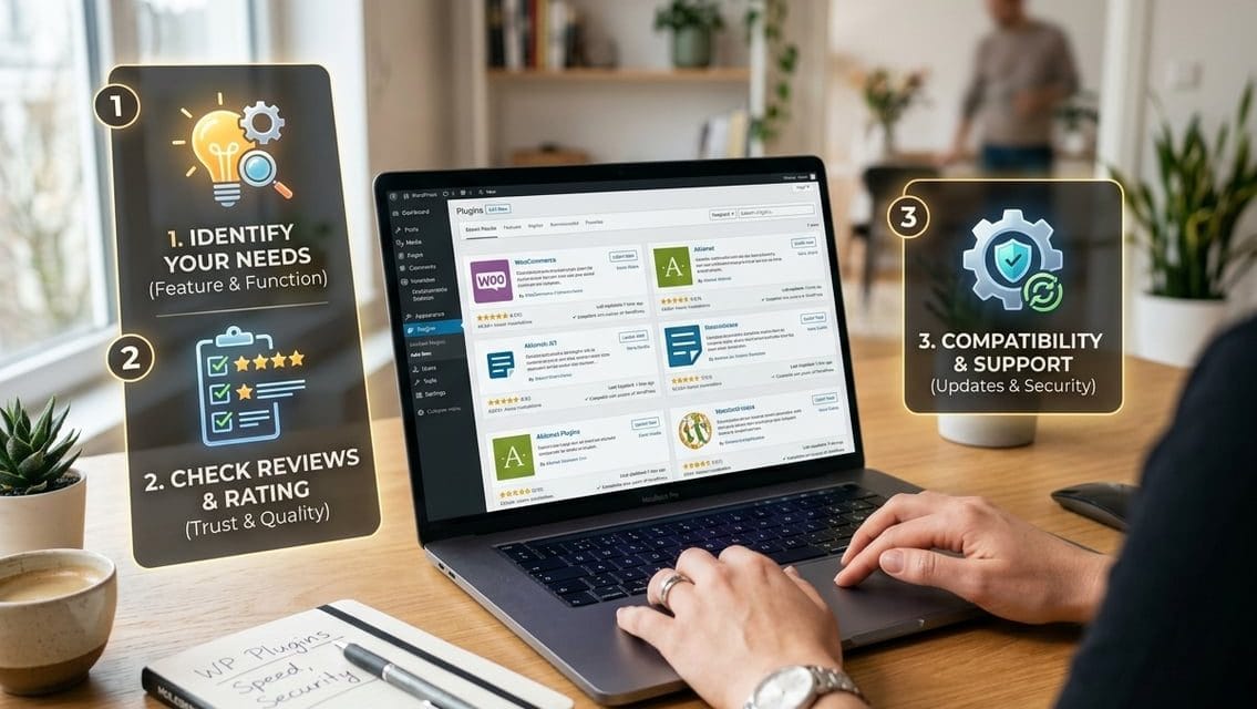 3 gode råd når du skal vælge plugins til din WordPress hjemmeside